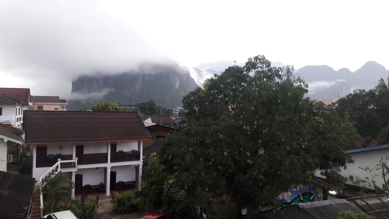 The Garden Pany Hotel Vang Vieng Dış mekan fotoğraf