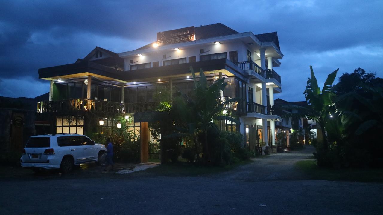 The Garden Pany Hotel Vang Vieng Dış mekan fotoğraf