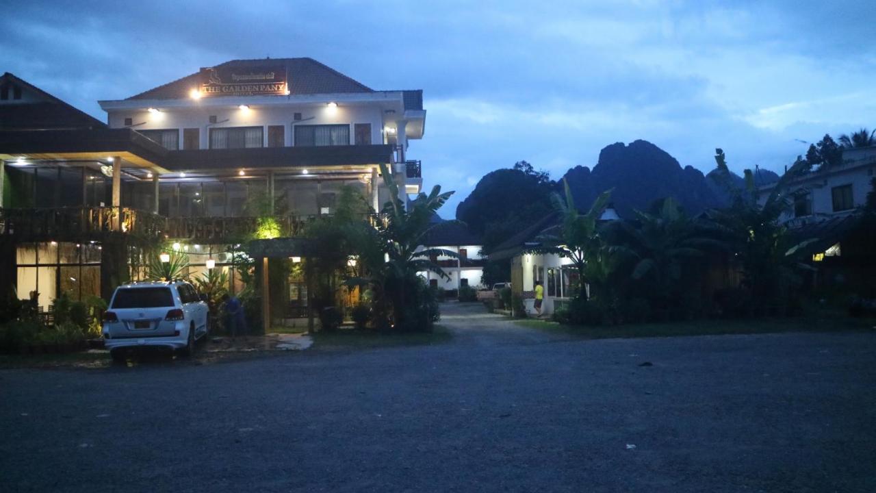 The Garden Pany Hotel Vang Vieng Dış mekan fotoğraf